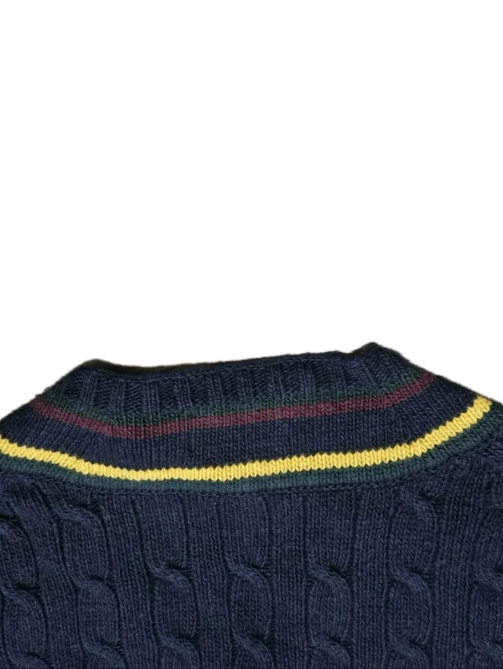 Ralph Lauren The Iconic Cricket Sweater Men's Navy Size XL